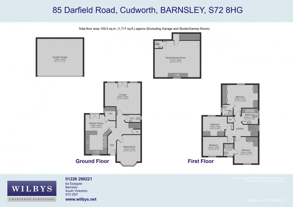 Floorplan for Darfield Road, Cudworth, Barnsley