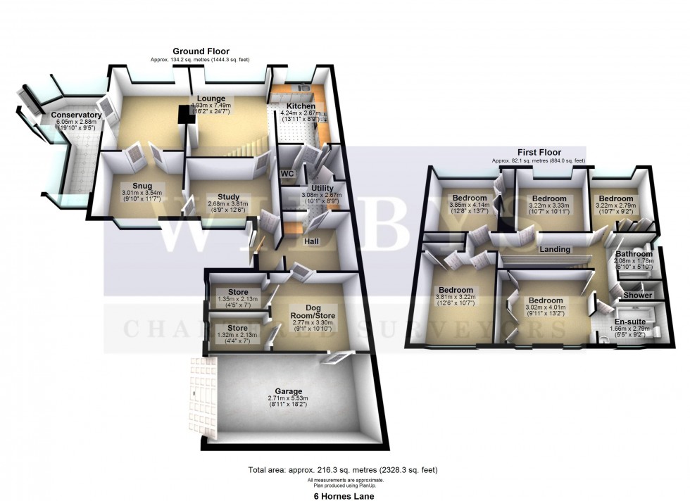 Floorplan for Hornes Lane, Staincross, Barnsley