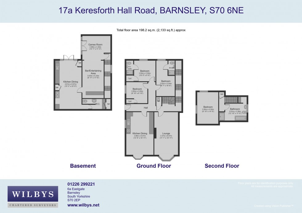 Floorplan for Keresforth Hall Road, Barnsley