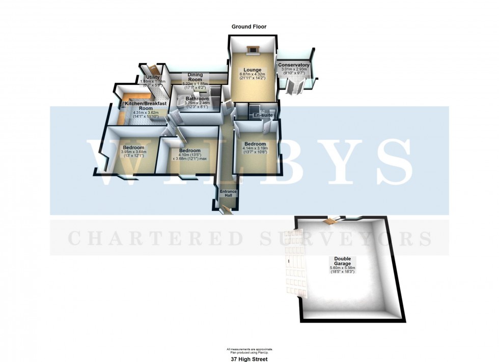 Floorplan for High Street, Thurnscoe, Rotherham