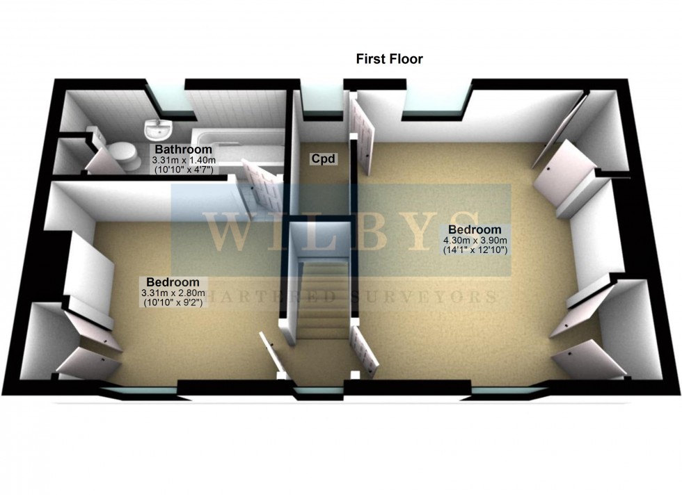 Floorplan for Grange Lane, 131 Grange Lane, Thorpe Hesley, Rotherham