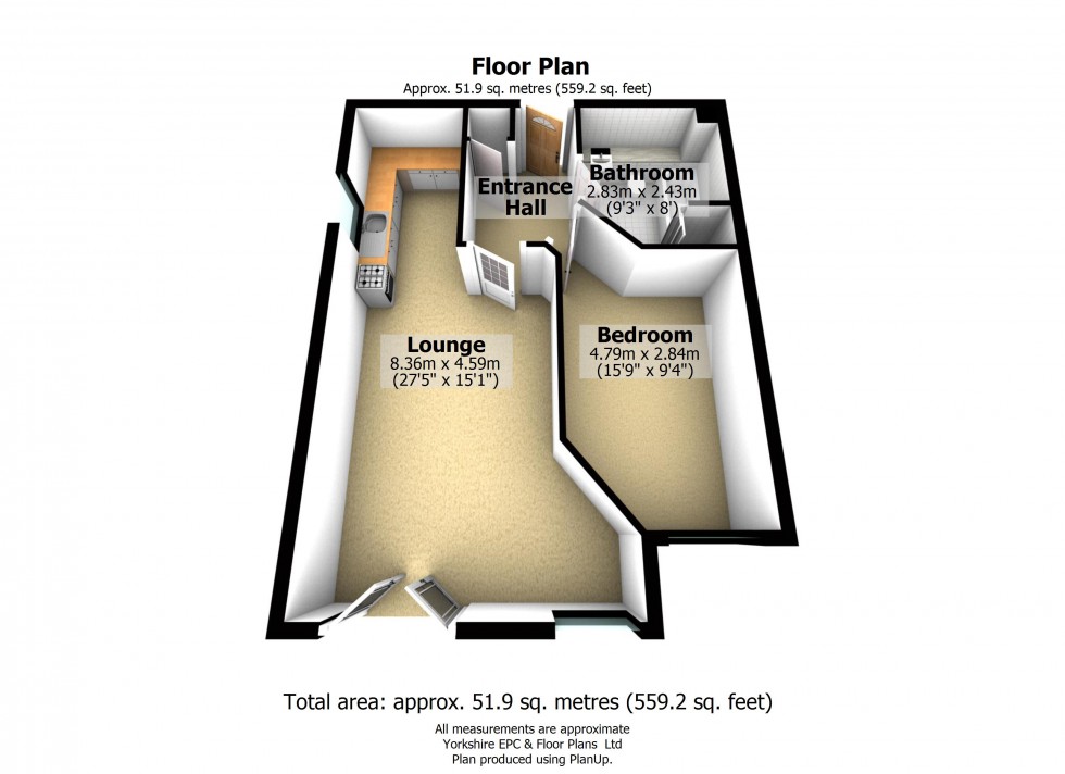 Floorplan for Brookdale Heights, Locke Road, Dodworth, Barnsley