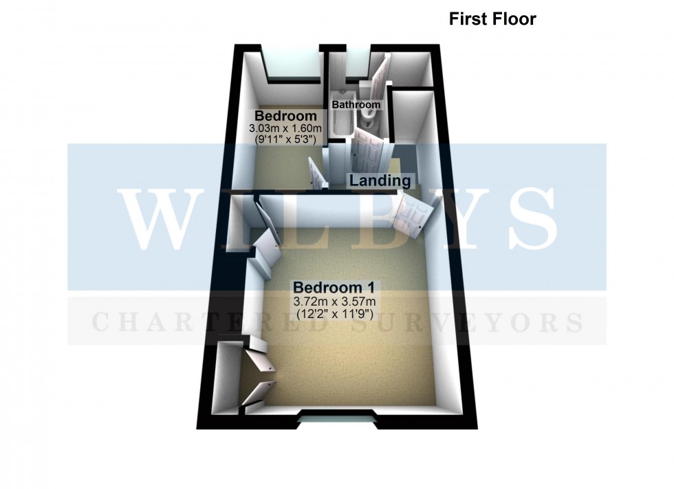 Floorplan for Spring Street, Barnsley