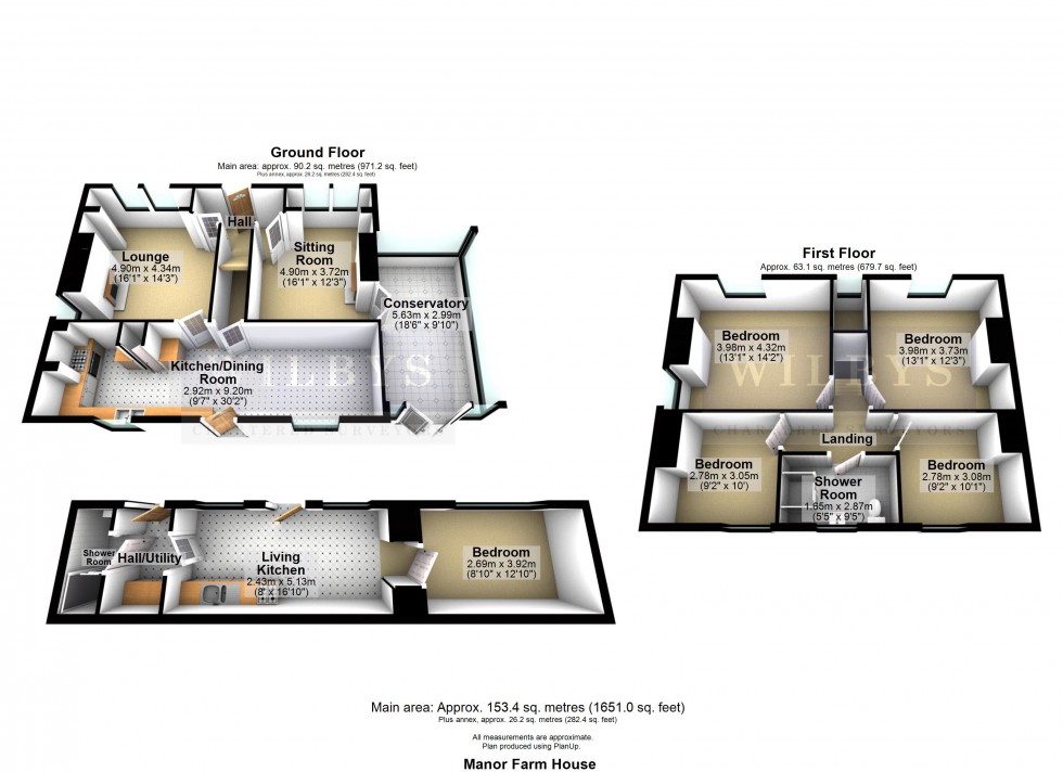 Floorplan for Manor Occupation Road, Royston, Barnsley