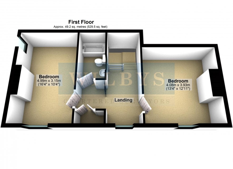 Floorplan for Stubbing Lane, Worrall, Sheffield