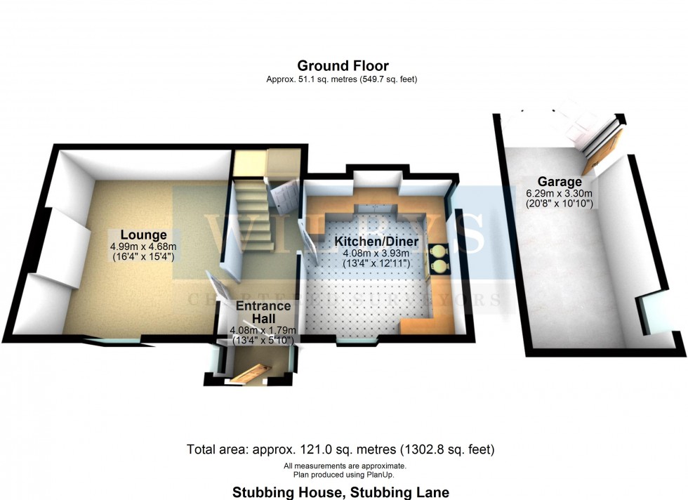 Floorplan for Stubbing Lane, Worrall, Sheffield