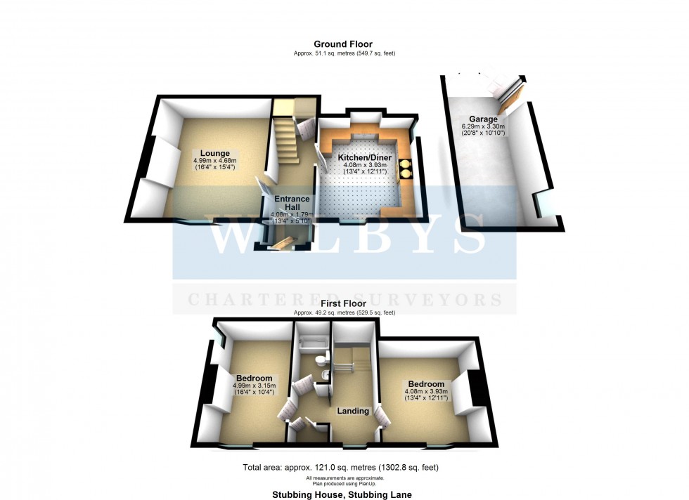 Floorplan for Stubbing Lane, Worrall, Sheffield