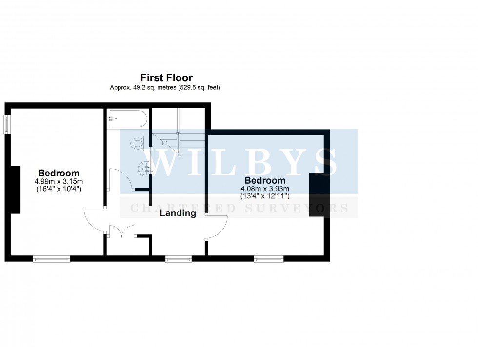 Floorplan for Stubbing Lane, Worrall, Sheffield