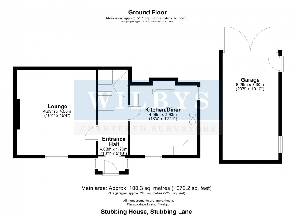 Floorplan for Stubbing Lane, Worrall, Sheffield