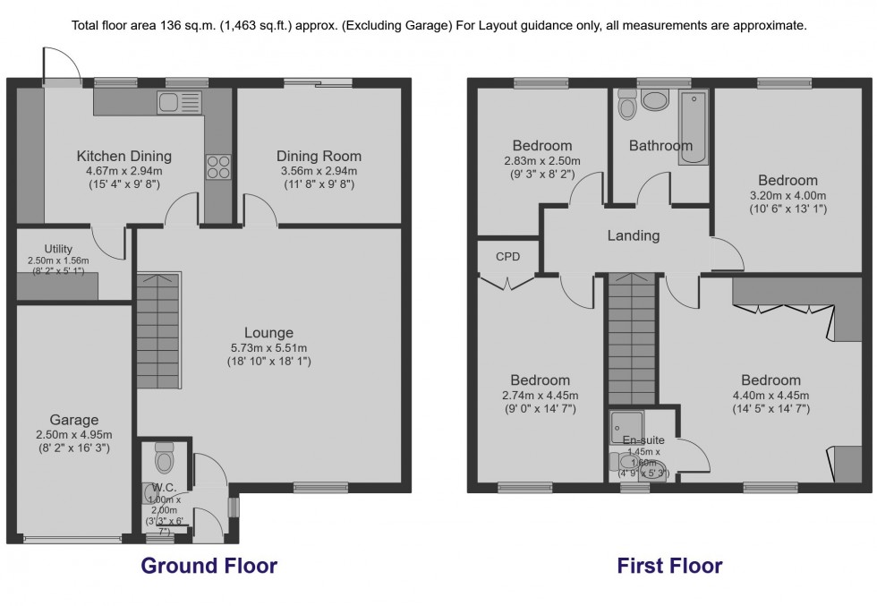 Floorplan for St. Michaels Close, Goldthorpe, Rotherham