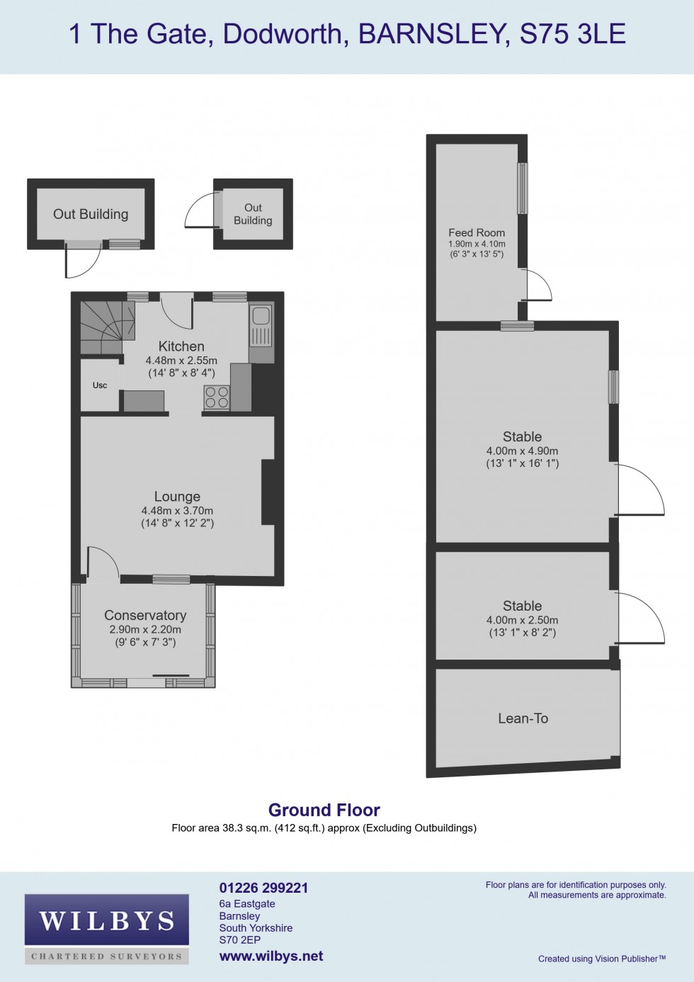 Floorplan for The Gate, Dodworth, Barnsley